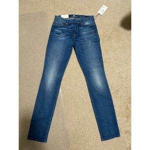 NEW 7 For All Mankind Women's US 27 Original skinny Jean 27